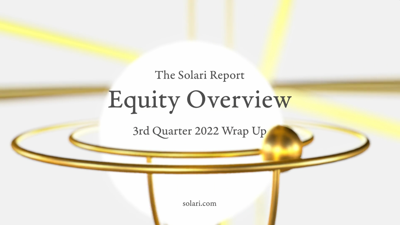 3rd Quarter 2022 Wrap Up: Equity Overview & Rambus Chartology