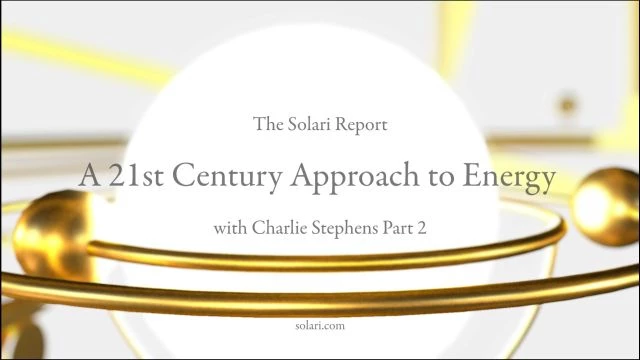 A 21st-Century Approach to Energy with Charlie Stephens, Part II