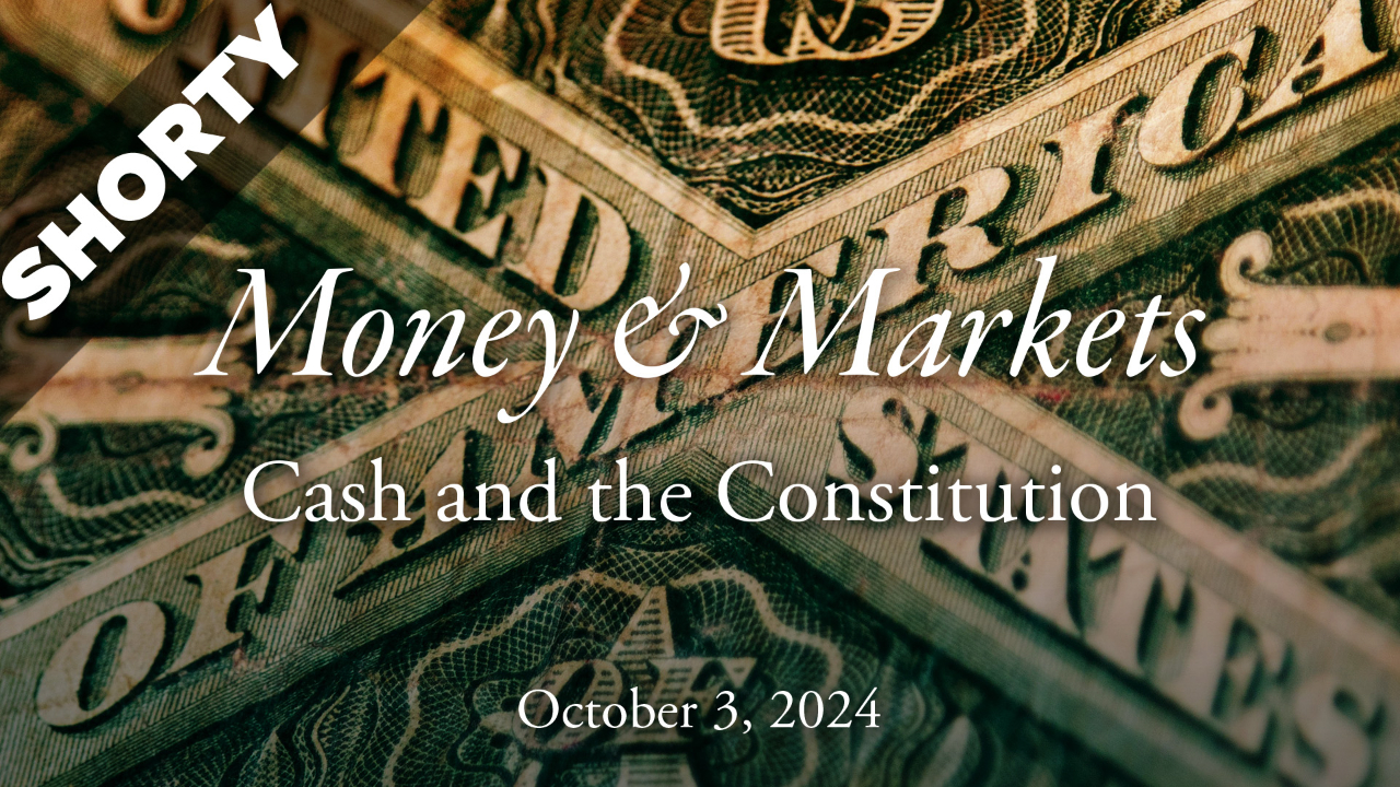 Money & Markets Report: October 3, 2024 - Shorty